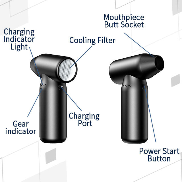 90000RPM Wireless Hand Mini Violence Fan Turbo Jet Snow Blower 4000mah*3 Compressed Cordless Electric air duster