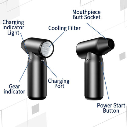 90000RPM Wireless Hand Mini Violence Fan Turbo Jet Snow Blower 4000mah*3 Compressed Cordless Electric air duster