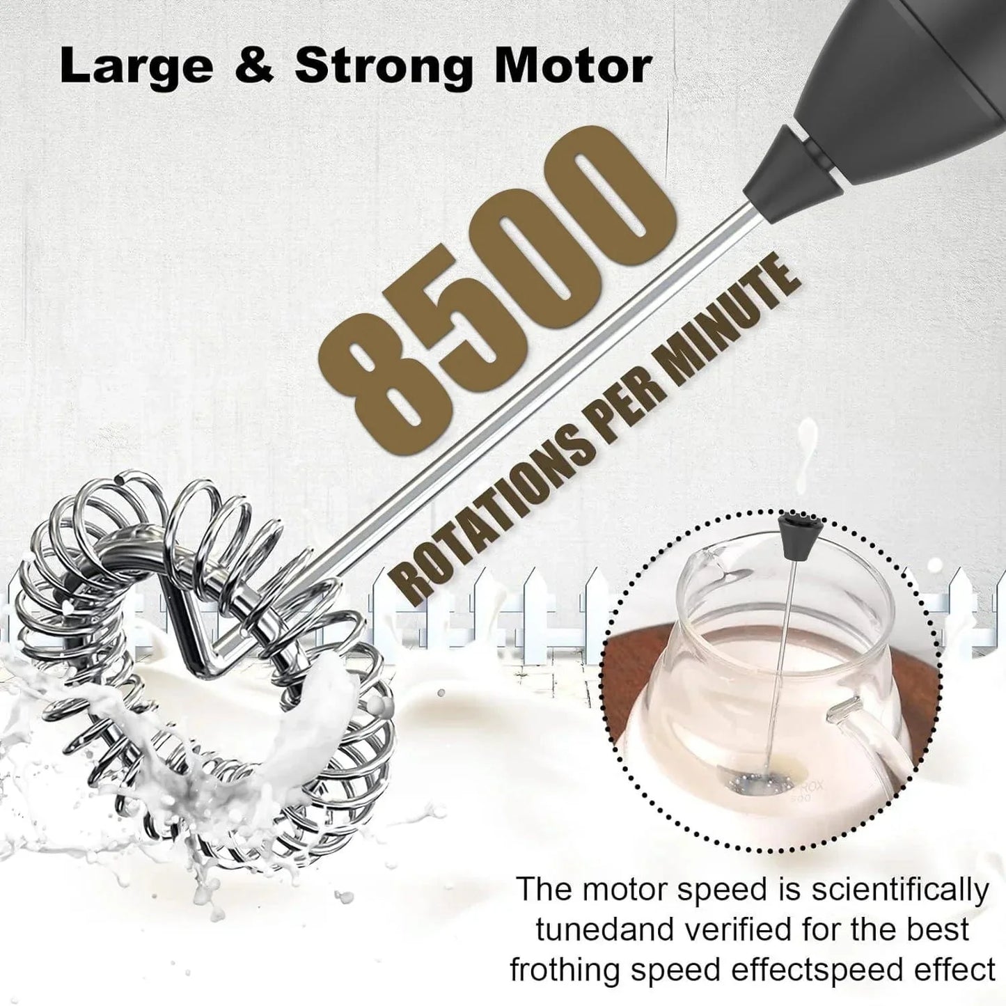 Rechargeable Milk & Coffee Frother